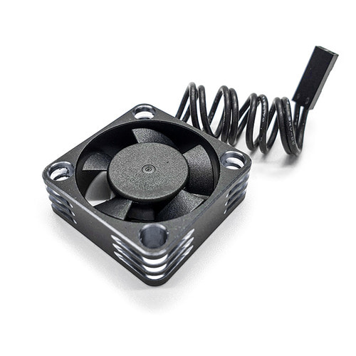 30x30x10mm aluminium high speed cooling fan (Silver)