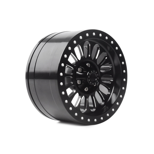 2.2 CN03 Aluminum beadlock wheels (Black) (4)
