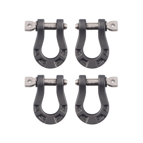 Metal D-ring shackle A (Gray) (4)