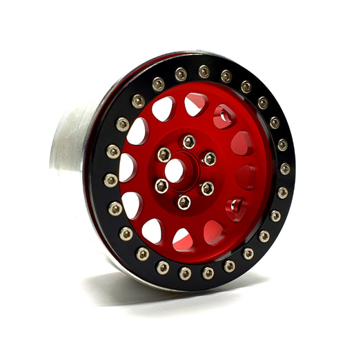 2.2 CN02 Aluminum beadlock wheels (Red) (4)