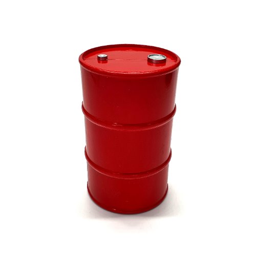 1/10 scale accessory oil drum (Red) A