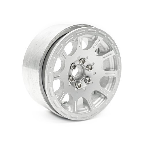 2.2 CN07 Aluminum beadlock wheels (Silver) (4)