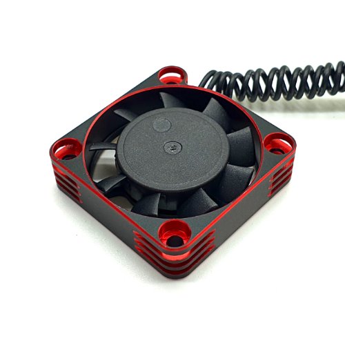 40x40x10mm aluminium high speed cooling fan (Red)