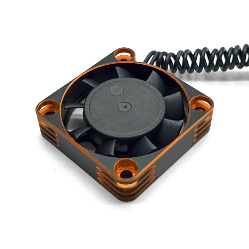 40x40x10mm aluminium high speed cooling fan (Orange)