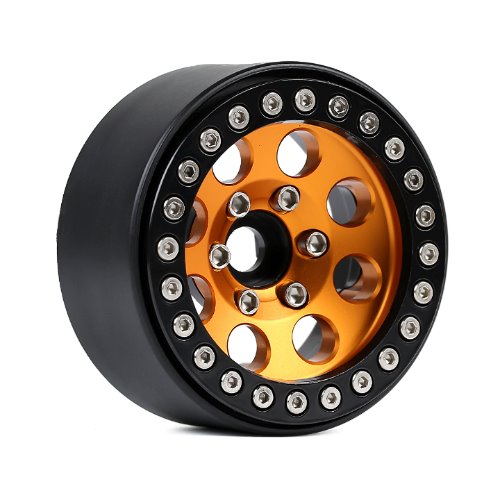 1.9 CN10 Aluminum beadlock wheels (Gold) (4)
