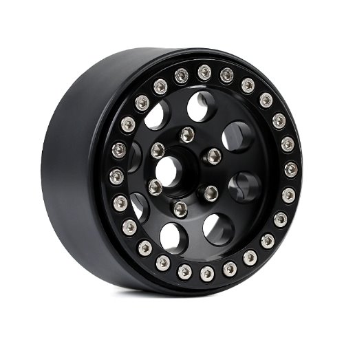 1.9 CN10 Aluminum beadlock wheels (Black) (4)