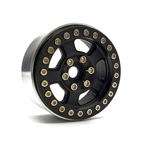 1.9 CN11 Aluminum beadlock wheels (Black) (4)