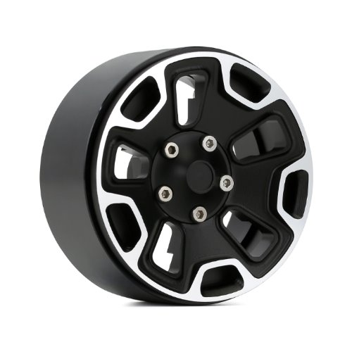 1.9 CN12 Aluminum beadlock wheels (Black) (4)