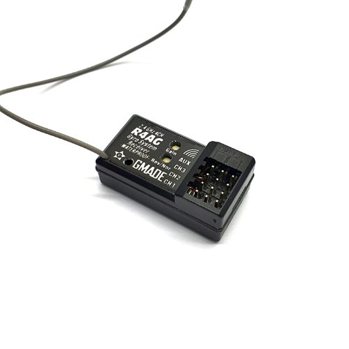 R4AG 2.4GHz 4CH Receiver with Gyro Integrated