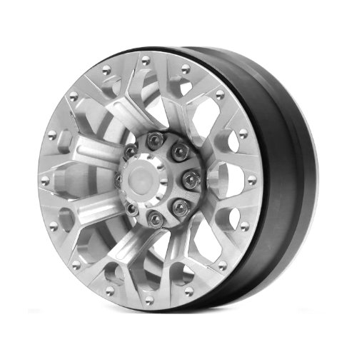 1.9 CN17 Aluminum beadlock wheels (Silver) (4)