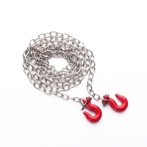 1/10 scale accessory chain with hook set (Red)