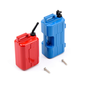 1/10 scale accessory fuel tank &amp; water jug (Red&amp;Blue)