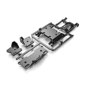 GS02F skid plate &amp; battery tray parts tree