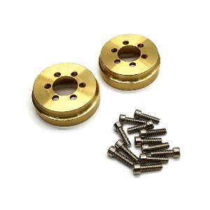 Internal brass wheel weights (2) for CN beadlock wheels