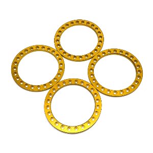 1.9 beadlock wheels Outer 52mm beadlock ring (Gold)