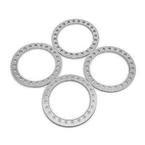 1.9 beadlock wheels Outer 52mm beadlock ring (Matte silver)
