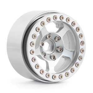 1.9 CN14 Aluminum beadlock wheels (Silver) (4)