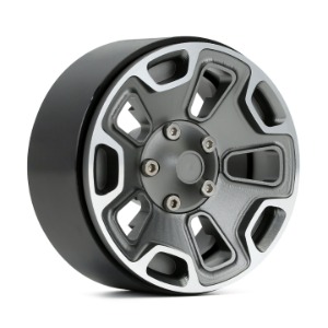 1.9 CN12 Aluminum beadlock wheels (Titanium gray) (4)