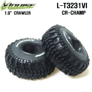CR-CHAMP 1/10 Scale 1.9&quot; Crawler Tires Super Soft Compound / Inserts (2)