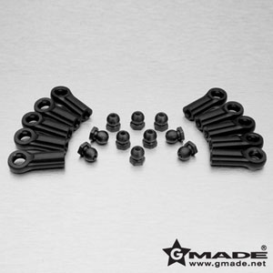 M4 Rod End with 6.8mm Steel Ball Nut (10)