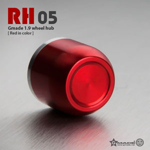 1.9 RH05 wheel hubs (Red) (4)