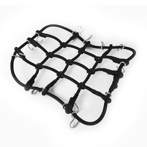 1/10 scale truck accessory luggage net (Black) (120x100mm)