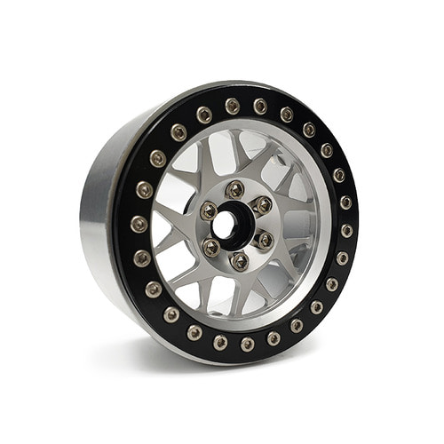 2.2 CN01 Aluminum beadlock wheels (Silver) (4)