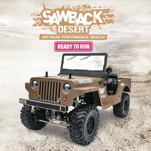 1/10 GS01 Desert Sawback RTR