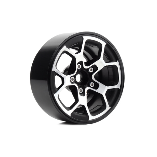 1.9 CN02 Aluminum beadlock wheels (Silver) (4)