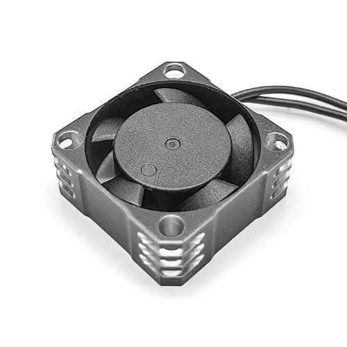 25x25x10mm aluminium high speed cooling fan for ESC (Silver)