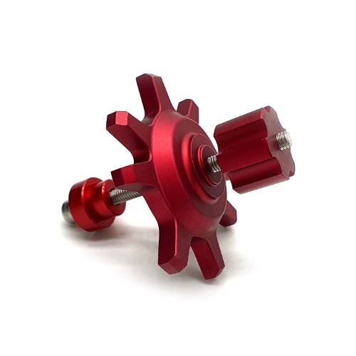 Tire installation tool for 1.9/2.2 Inch beadlock wheel (Red)