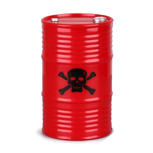 1/10 scale accessory oil drum (Red) B