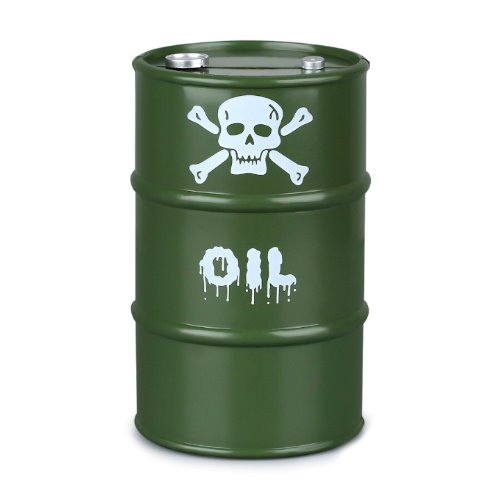 1/10 scale accessory oil drum (Green) B