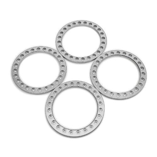 1.9 beadlock wheels Outer 52mm beadlock ring (Silver)