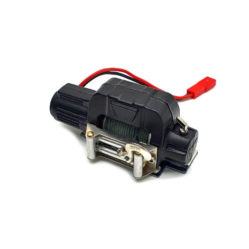 Metal Winch with Control Unit (Black)