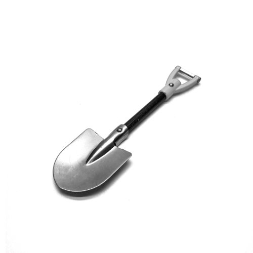 1/10 scale accessory metal shovel (Silver)