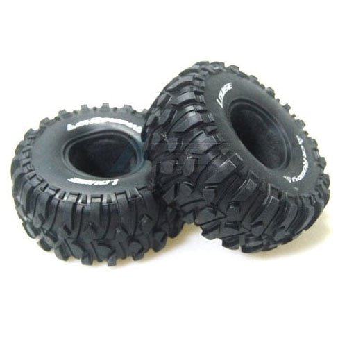 CR-ROWDY 1/10 Scale 1.9&quot; Crawler Tires Super Soft Compound / Inserts (2)