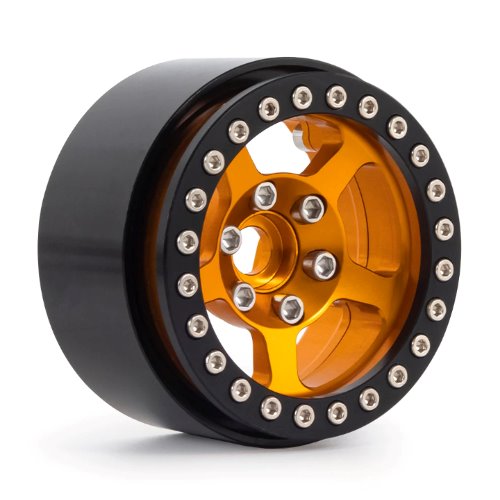 1.9 CN14 Aluminum beadlock wheels (Gold) (4)