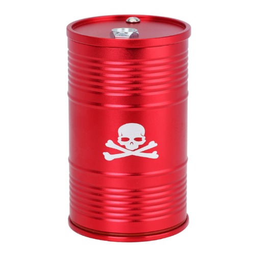 1/10 scale accessory Metal oil drum (Red)