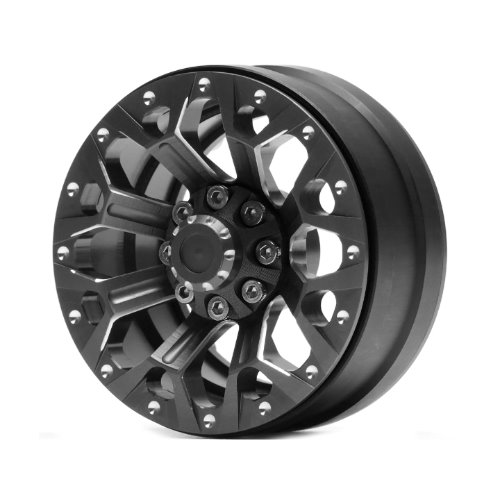 1.9 CN17 Aluminum beadlock wheels (Titanium gray) (4)