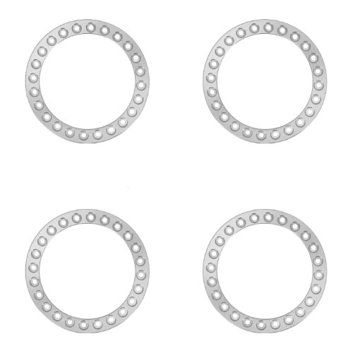 2.2 beadlock wheels Outer 61mm beadlock ring (Silver)