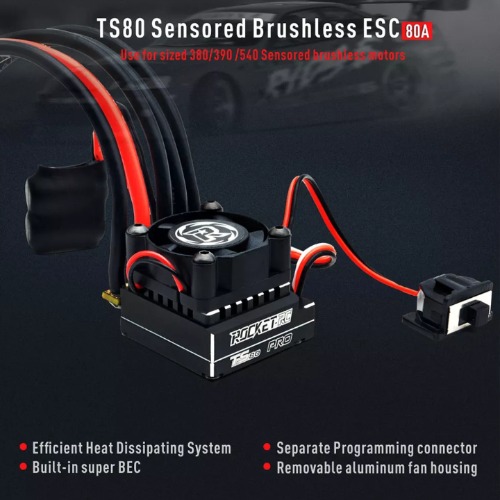 TS80A Brushless Sensored ESC