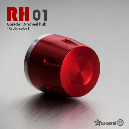 1.9 RH01 wheel hubs (Red) (4)