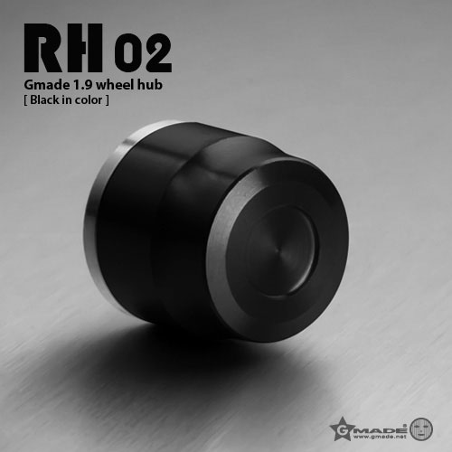 1.9 RH02 wheel hubs (Black) (4)