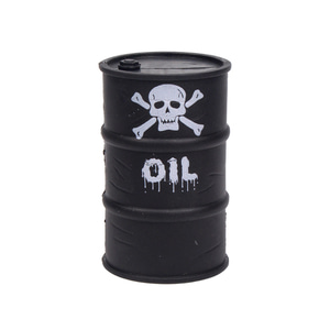 1/10 scale accessory oil drum (Black)