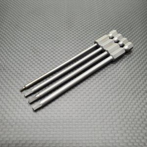 Power tool hex wrench tip set (1.5mm, 2mm, 2.5mm, 3mm)