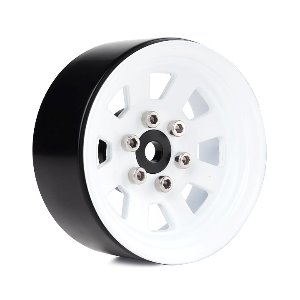 1.9 CN09 Steel beadlock wheels (White) (4)