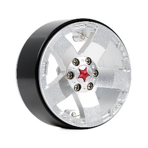 2.2 CN10 Aluminum beadlock wheels (Silver) (4)