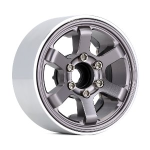 1.9 CN15 Aluminum beadlock wheels (Titanium gray) (4)