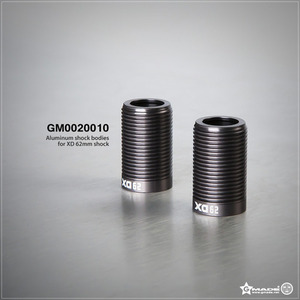 Gmade Aluminum Shock Bodies for XD 62mm Shock (2)
